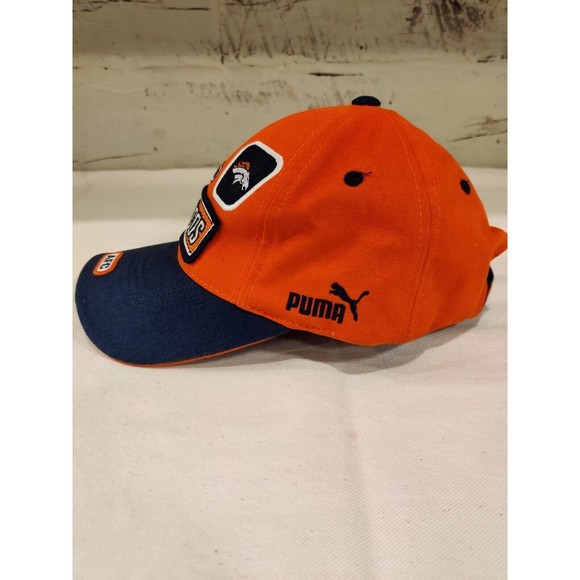 Denver Broncos Pro-Line Cap NFL Team Apparel Hat Velcro Adjustable PUMA - Picture 2 of 10
